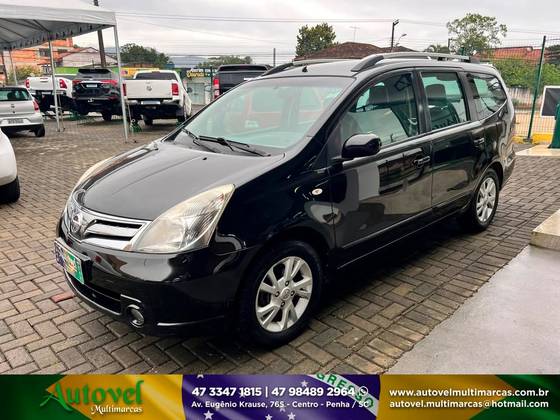 NISSAN GRAND LIVINA 1.8 SL 16V FLEX 4P AUTOMÁTICO